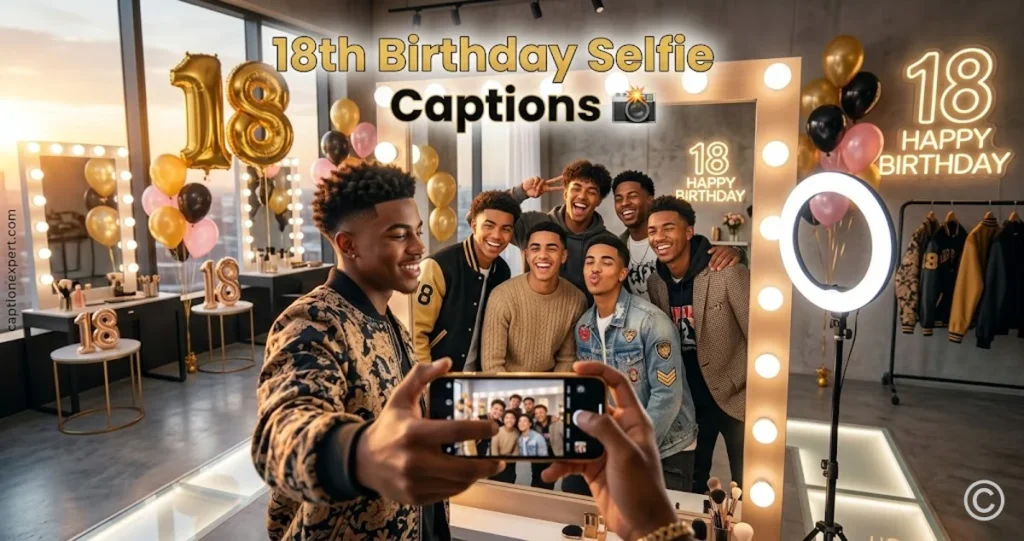 18th Birthday Selfie Captions