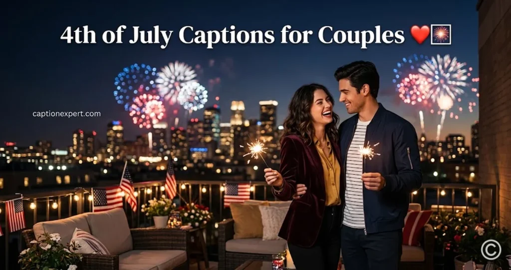 4th of July Captions for Couples 