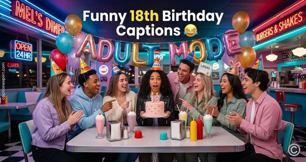 Cute 18th Birthday Captions