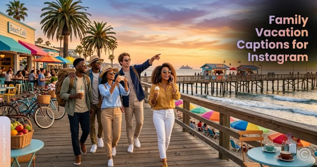 Family Vacation Captions