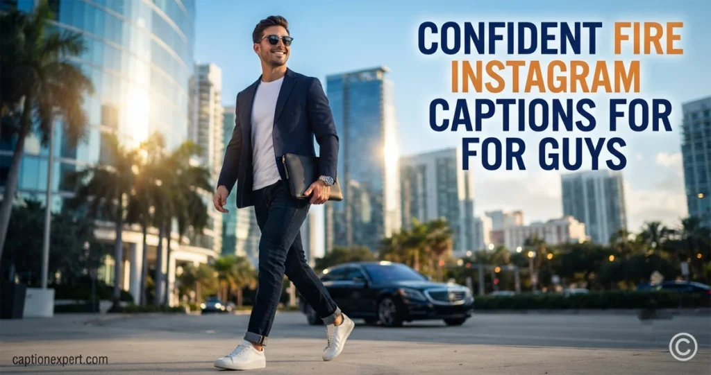  Confident Fire Instagram Captions 