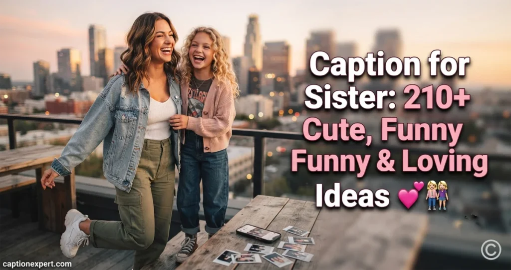 Emotional Sister Captions