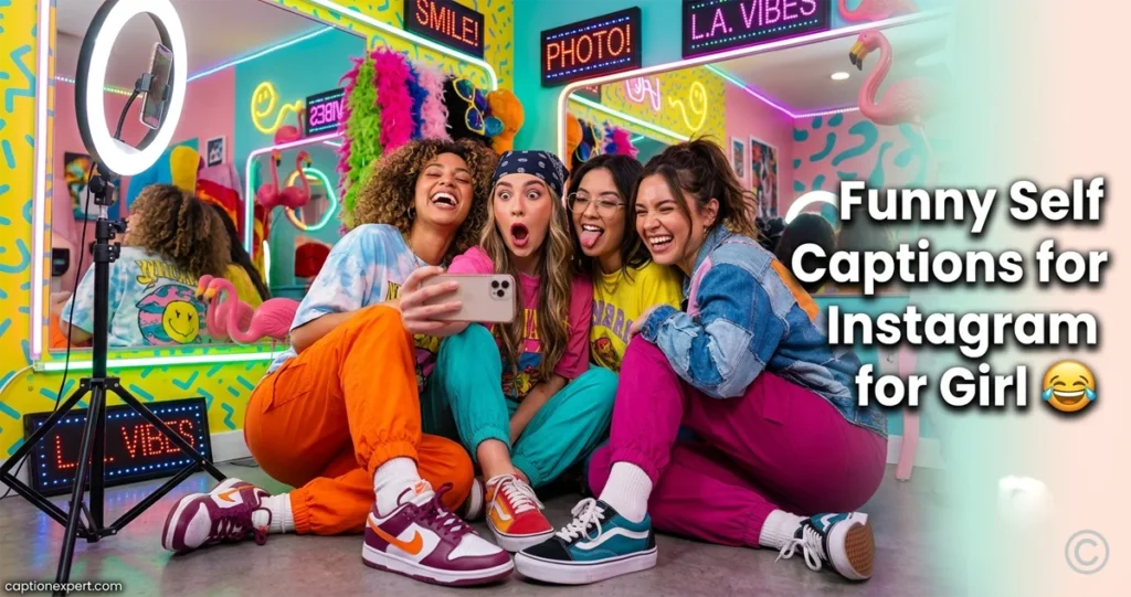 Funny Self Captions for Instagram for Girl