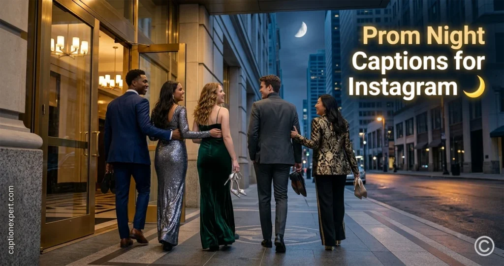 Prom Night Captions for Instagram