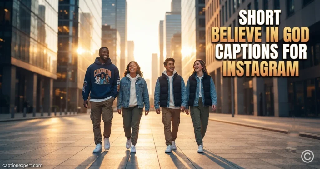Short Believe in God Captions