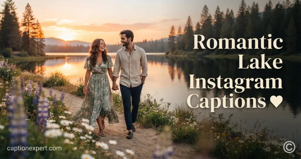 Romantic Lake Instagram Captions