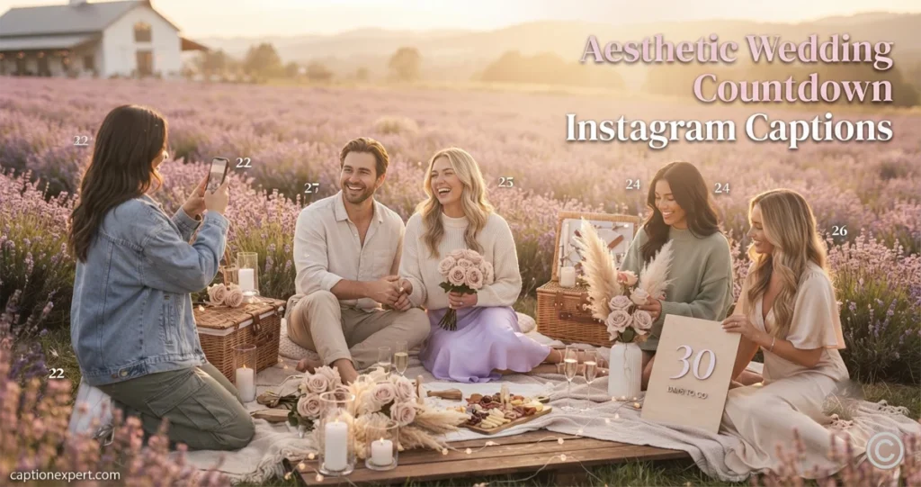 Aesthetic Wedding Countdown Instagram Captions