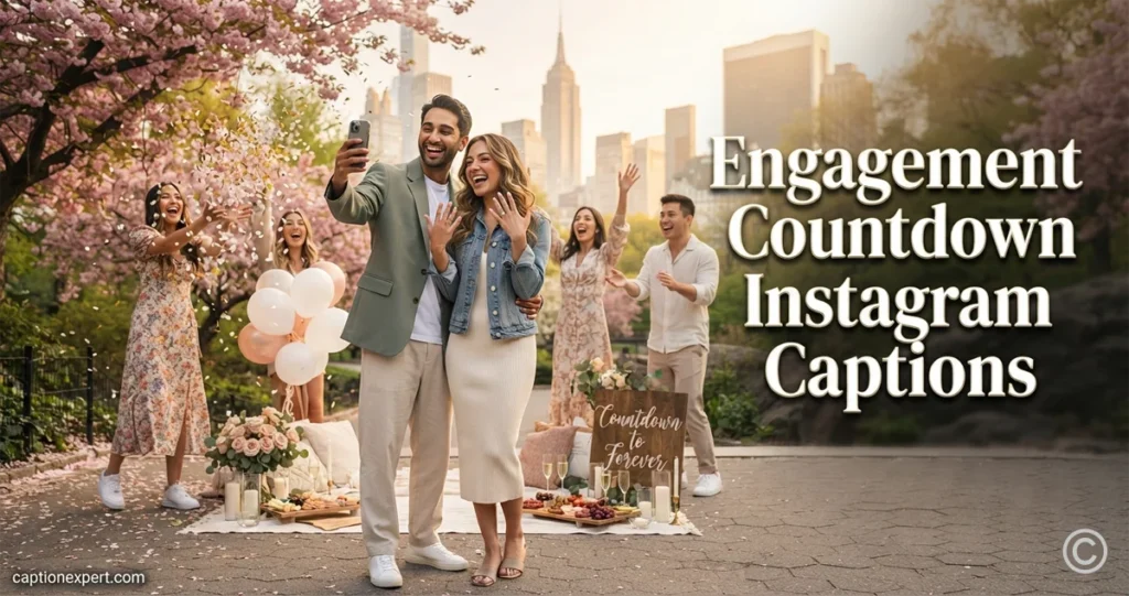 Engagement Countdown Instagram Captions 