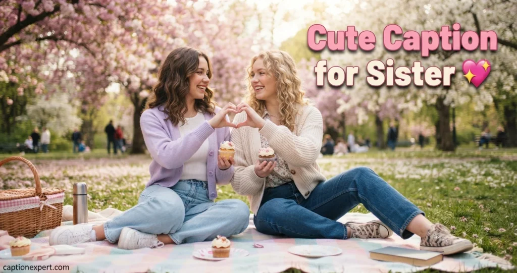 Cute Caption for Sister