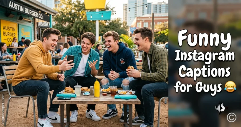 Funny Instagram Captions for Guys