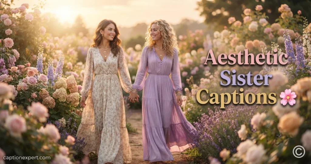 Aesthetic Sister Captions