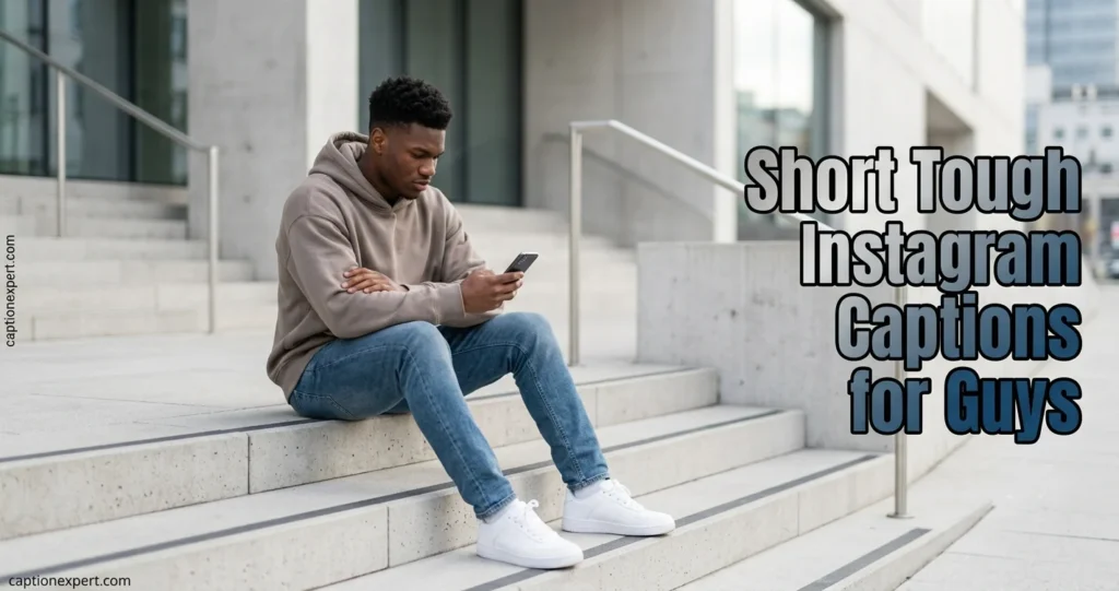 Short Tough Instagram Captions for Guys