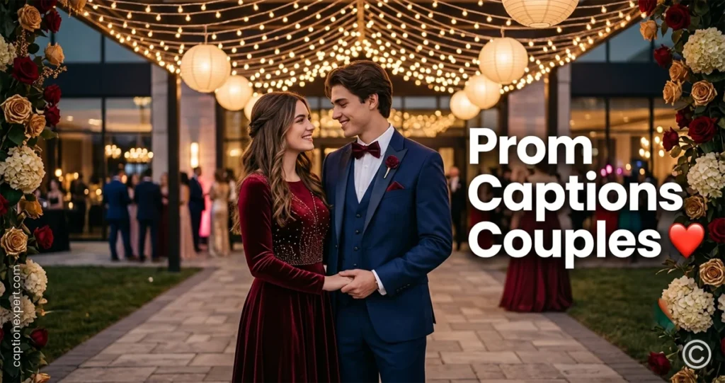 Prom Captions for Couples