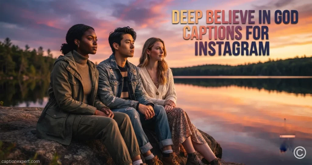 Deep Believe in God Captions