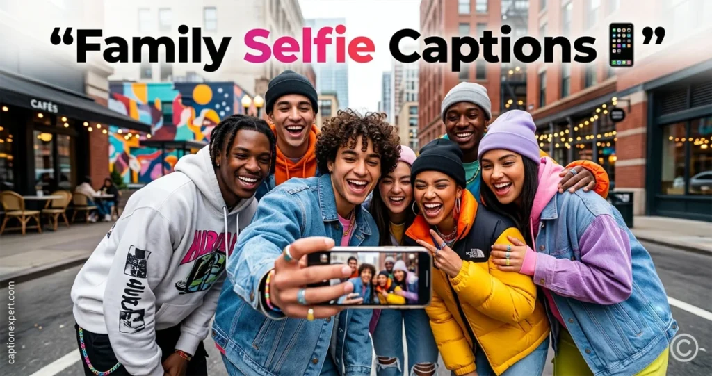 Family Selfie Captions