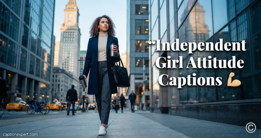 Independent Girl Attitude Captions