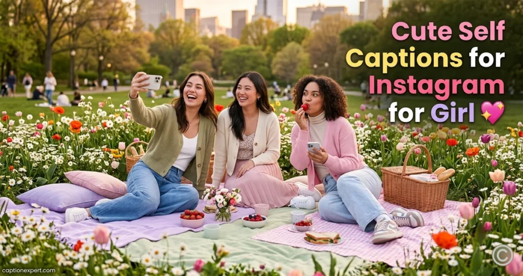 Cute Self Captions for Instagram for Girl