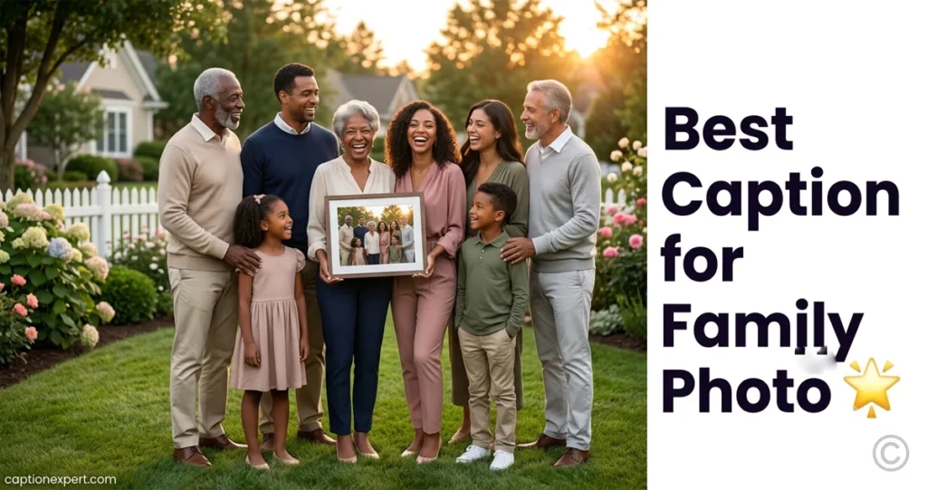 Best Caption for Family Photo 