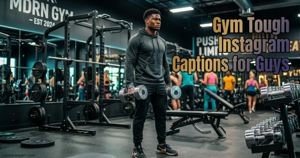 Gym Tough Instagram Captions for Guys