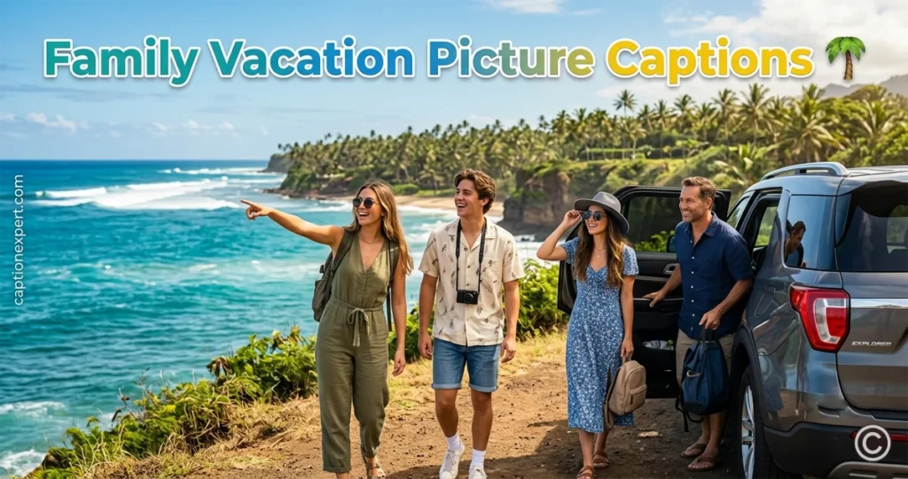 Family Vacation Picture Captions