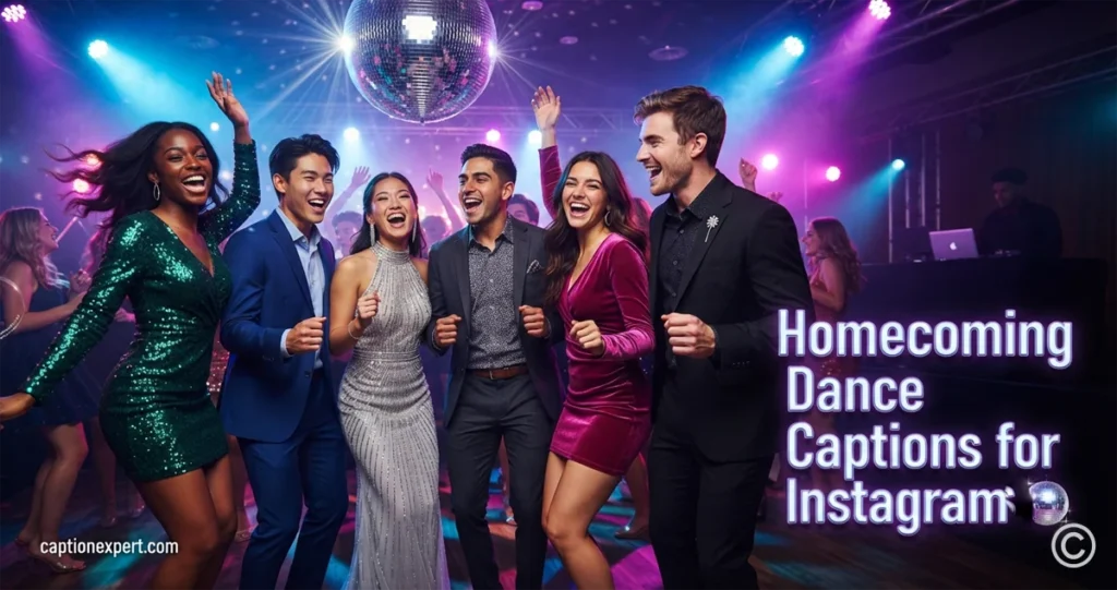 Homecoming Dance Captions for Instagram