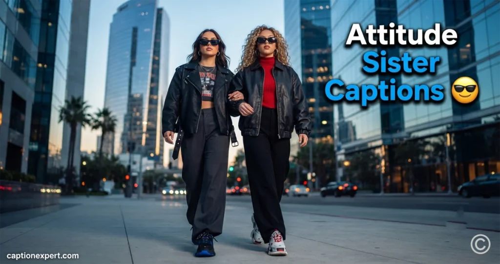 Attitude Sister Captions