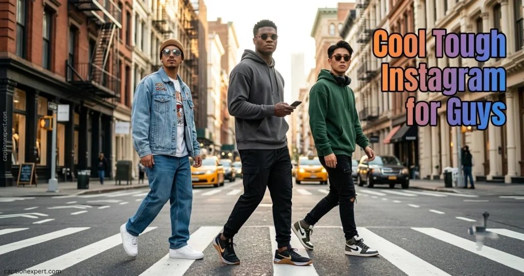 Cool Tough Instagram Captions for Guys