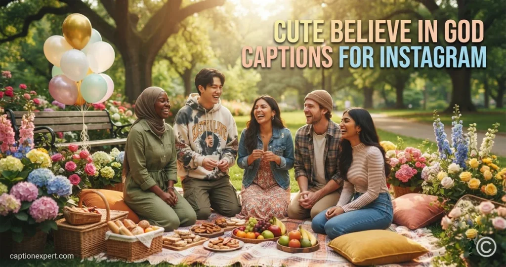 Cute Believe in God Captions