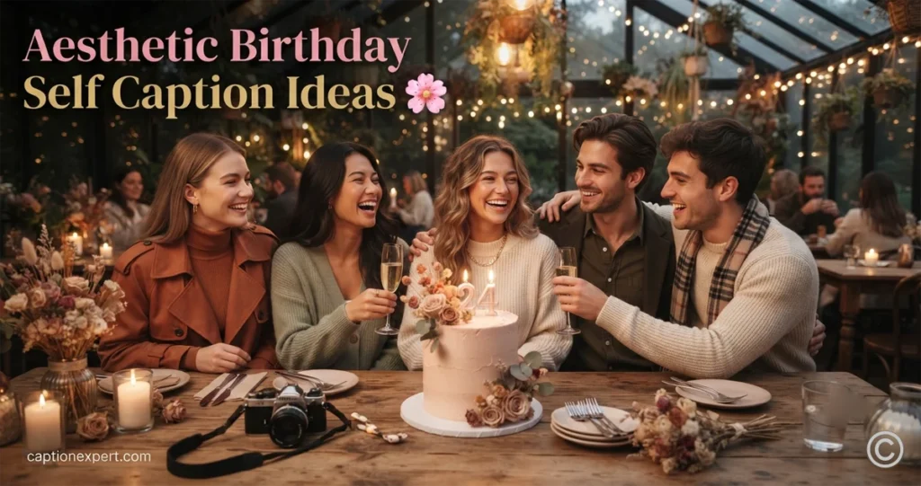Aesthetic Birthday Self Caption Ideas