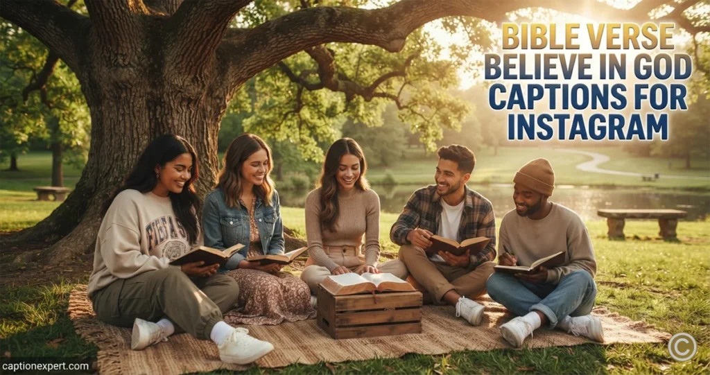 Bible Verse Believe in God Captions