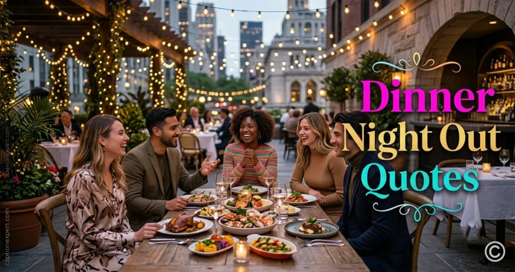 Dinner Night Out Quotes
