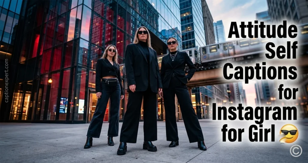 Attitude Self Captions for Instagram for Girl