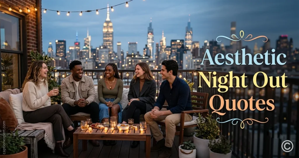 Aesthetic Night Out Quotes
