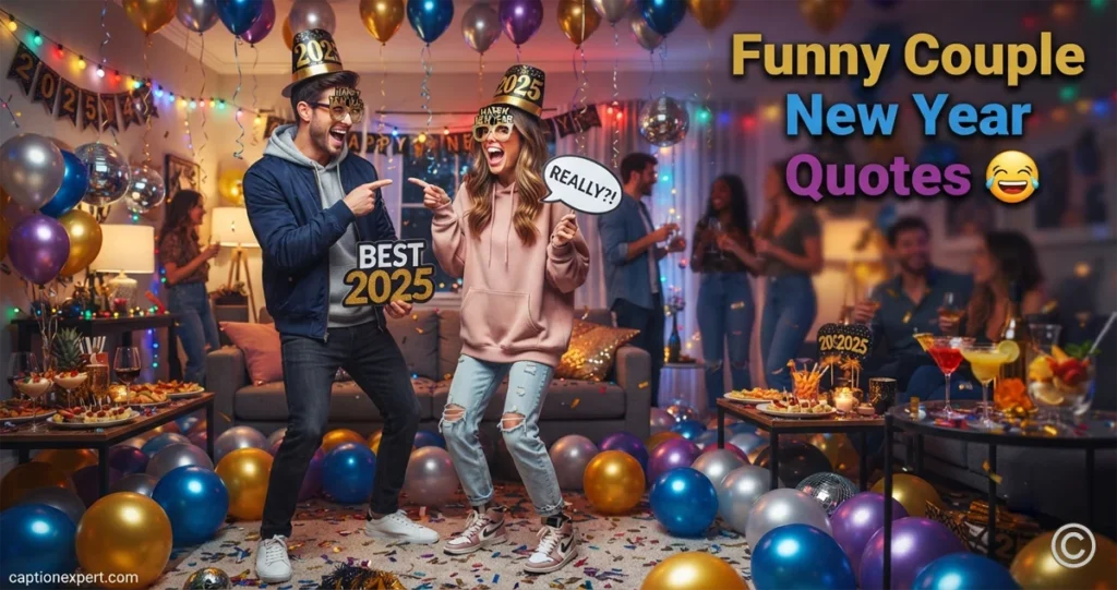 Funny Couple New Year Quotes 