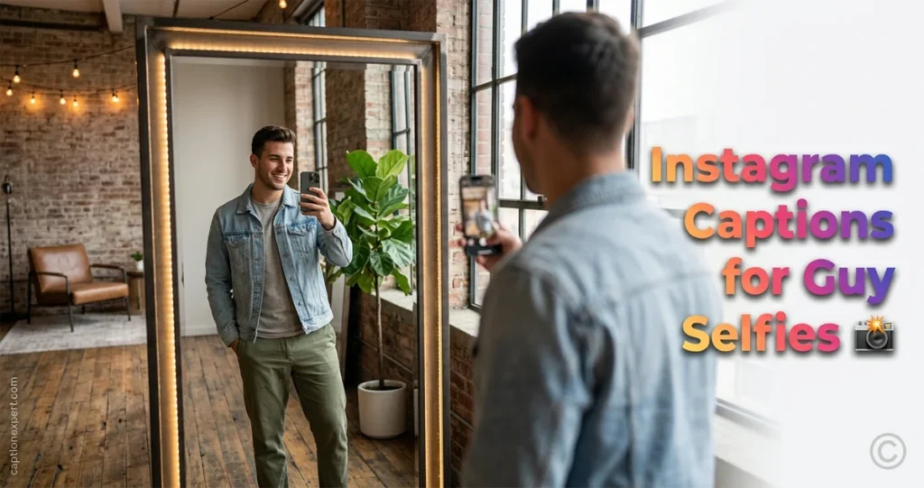 Instagram Captions for Guy Selfies 