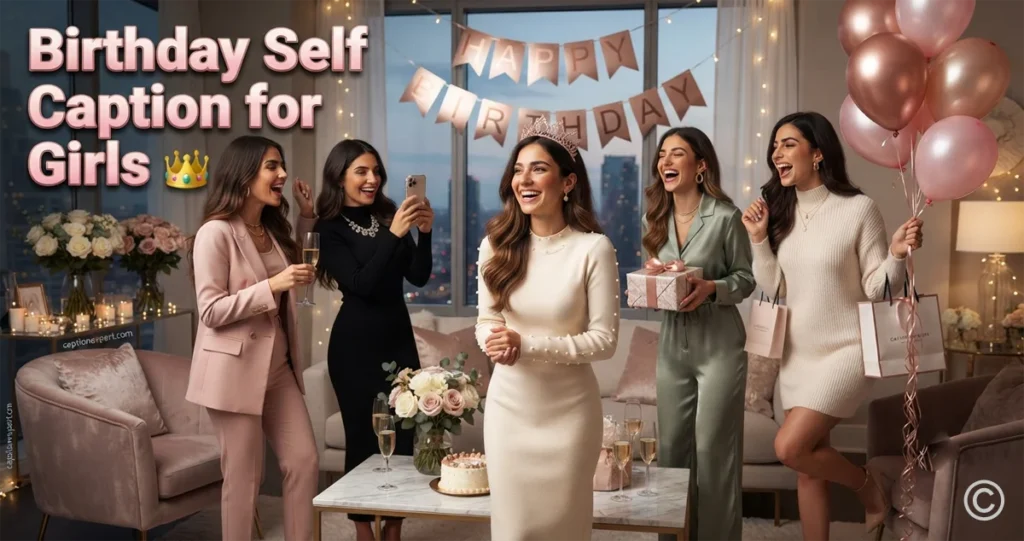 Birthday Self Caption for Girls