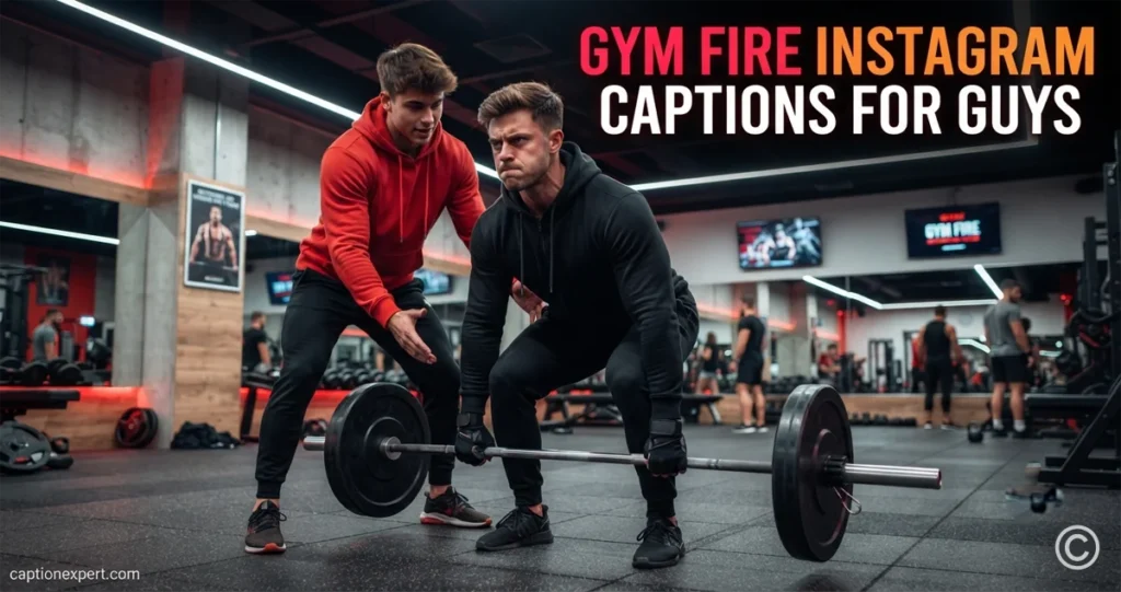  Gym Fire Instagram Captions 