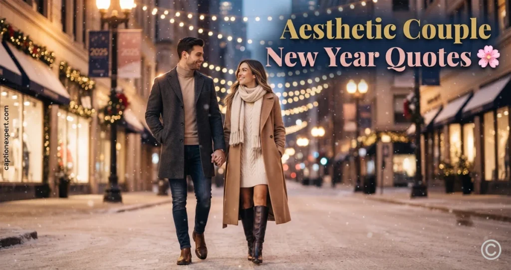 Aesthetic Couple New Year Quotes 