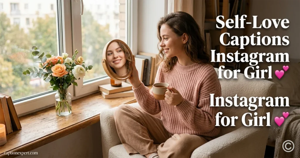 Self-Love Captions for Instagram for Girl