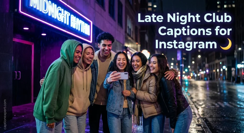  Romantic Night Club Captions for Instagram 