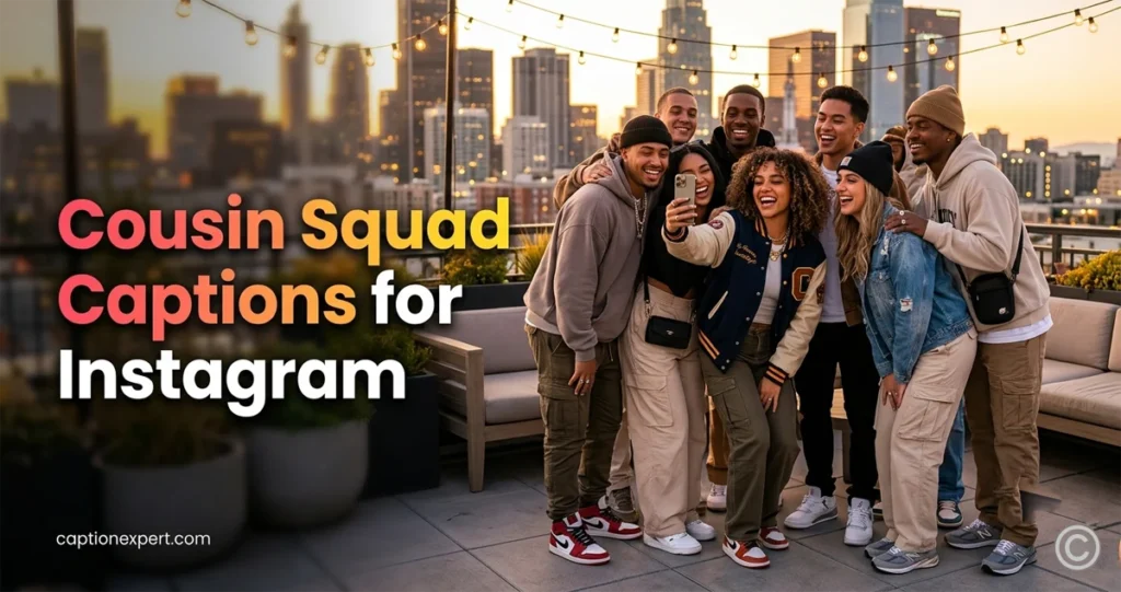 Cousin Squad Captions for Instagram