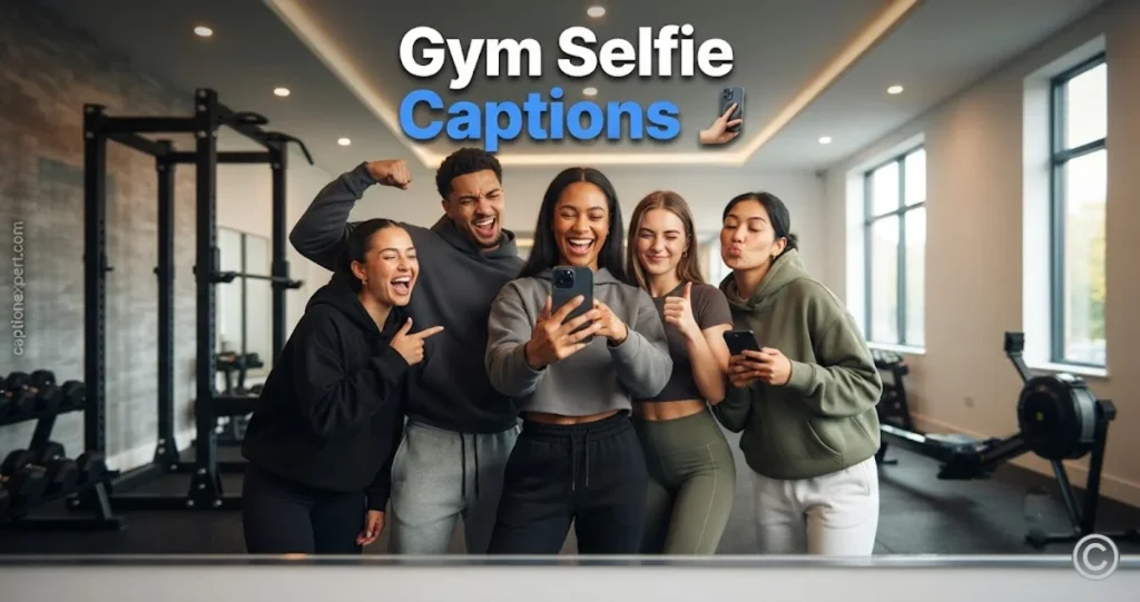  Gym Selfie Captions