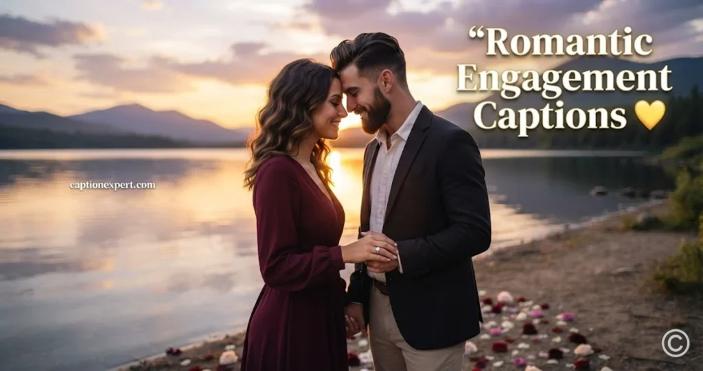 Romantic Engagement Captions
