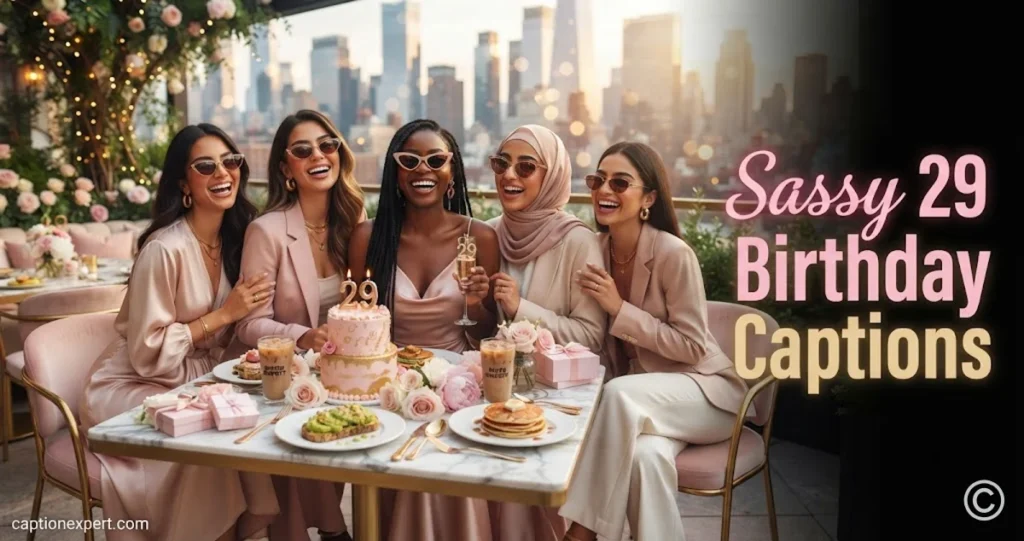 Sassy 29 Birthday Captions