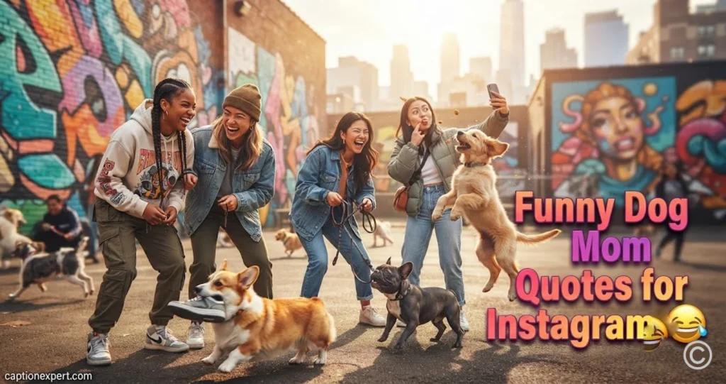 Short Dog Mom Quotes for Instagram 

