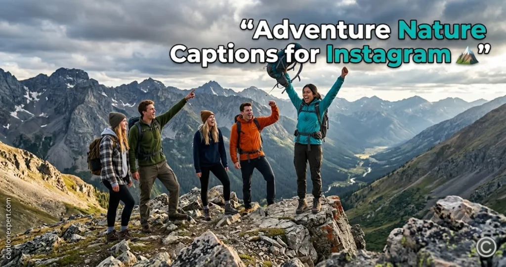 Adventure Nature Captions for Instagram