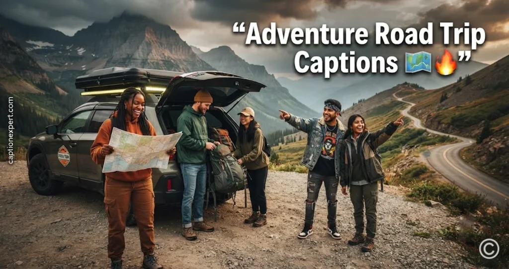 Adventure Road Trip Captions