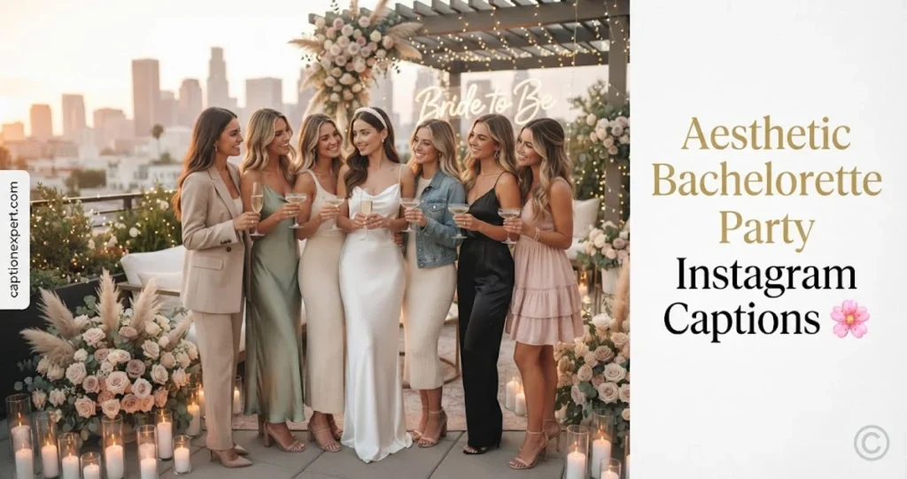 Aesthetic Bachelorette Party Instagram Captions