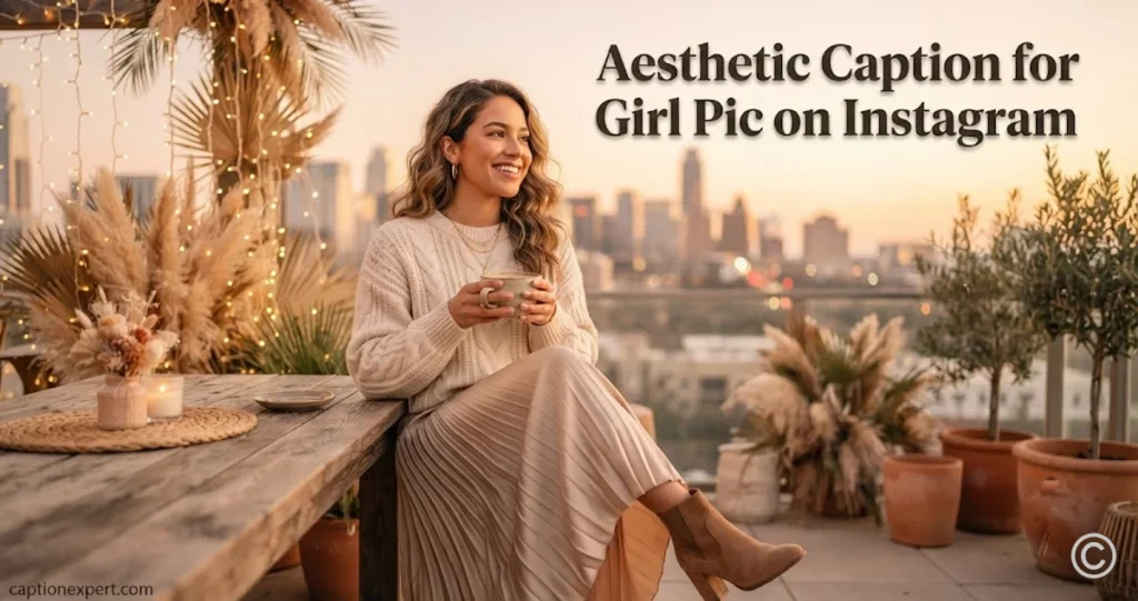  Aesthetic Caption for Girl Pic 