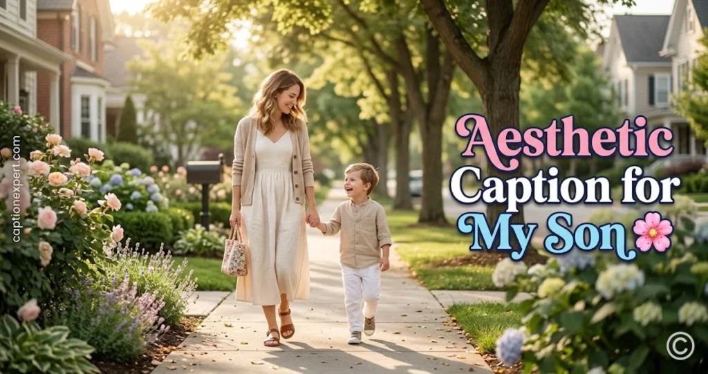  Aesthetic Caption for My Son